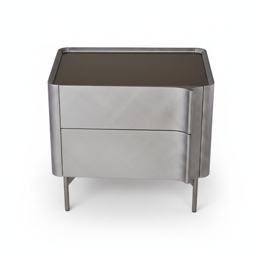 Acciaio Bedside Table – Top