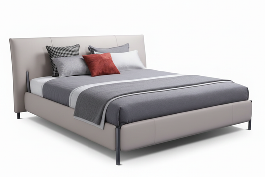 Bed Frame – 3/4 Angle with Stitching Detail