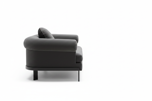Velvano Three-Seater Sofa side view