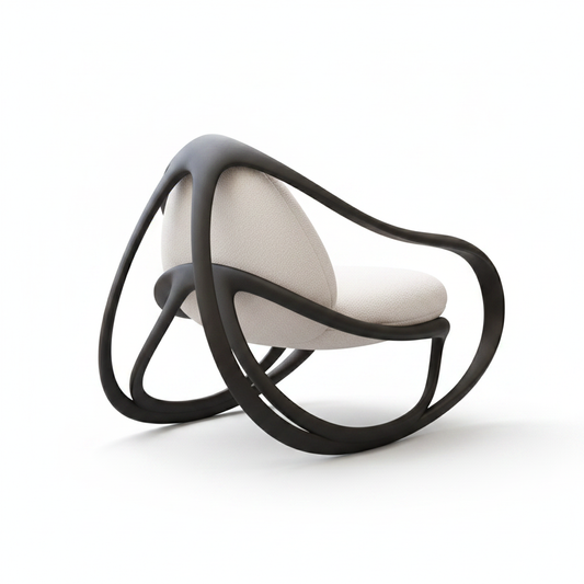 Orbis Loop Lounge Chair — rear view