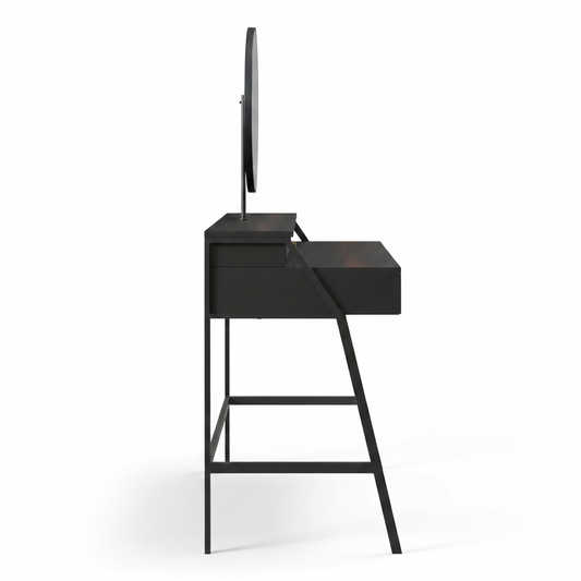 Side profile view of Noctis dressing table