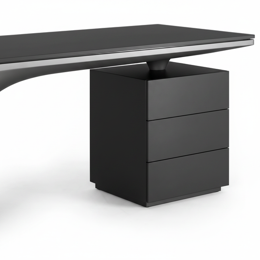 Volta Executive Desk — close-up detail