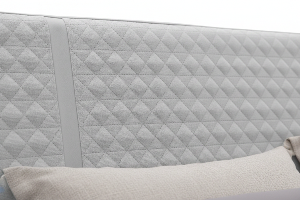 Quilted Bed – Close-Up Detail