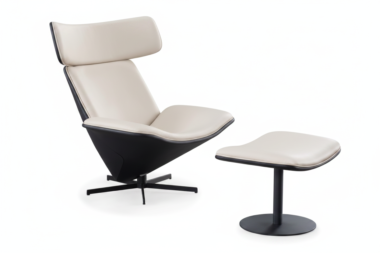 Volka Lounge Chair & Ottoman