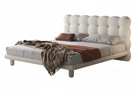 Boucle Bubble Bed – Front View