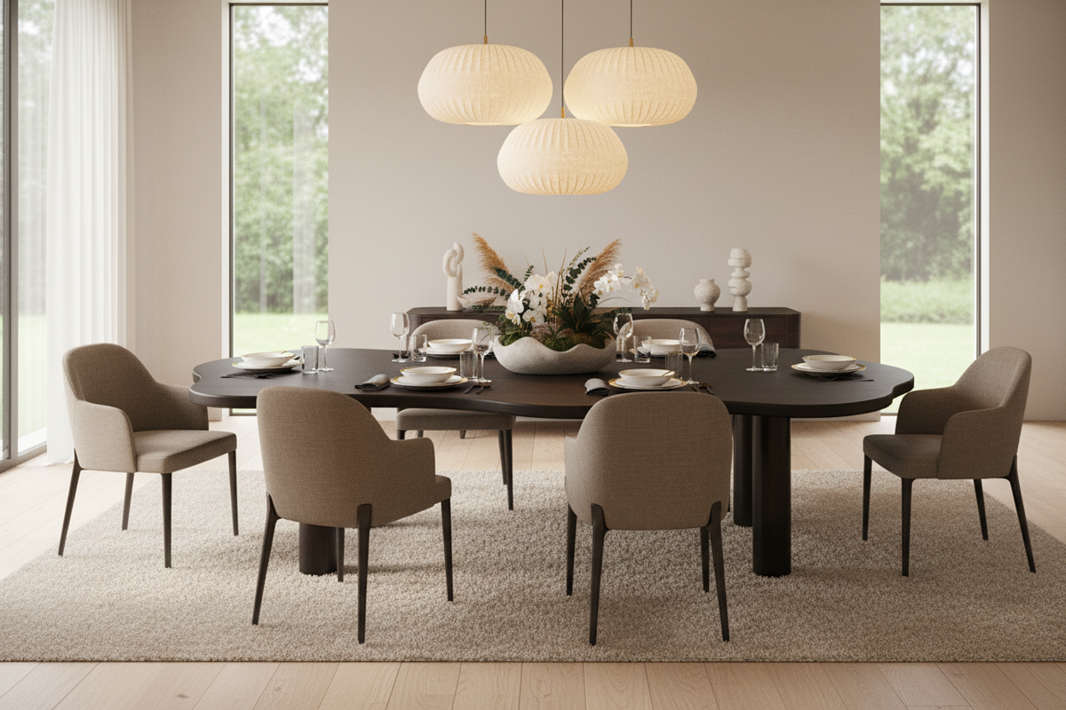 Cloud Dining Table – With Chairs