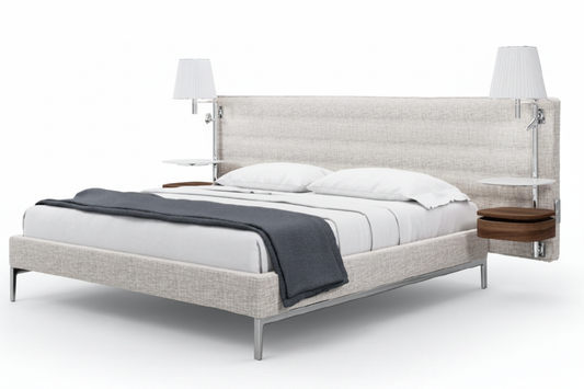 Hotel Bed – 3/4 Angle View