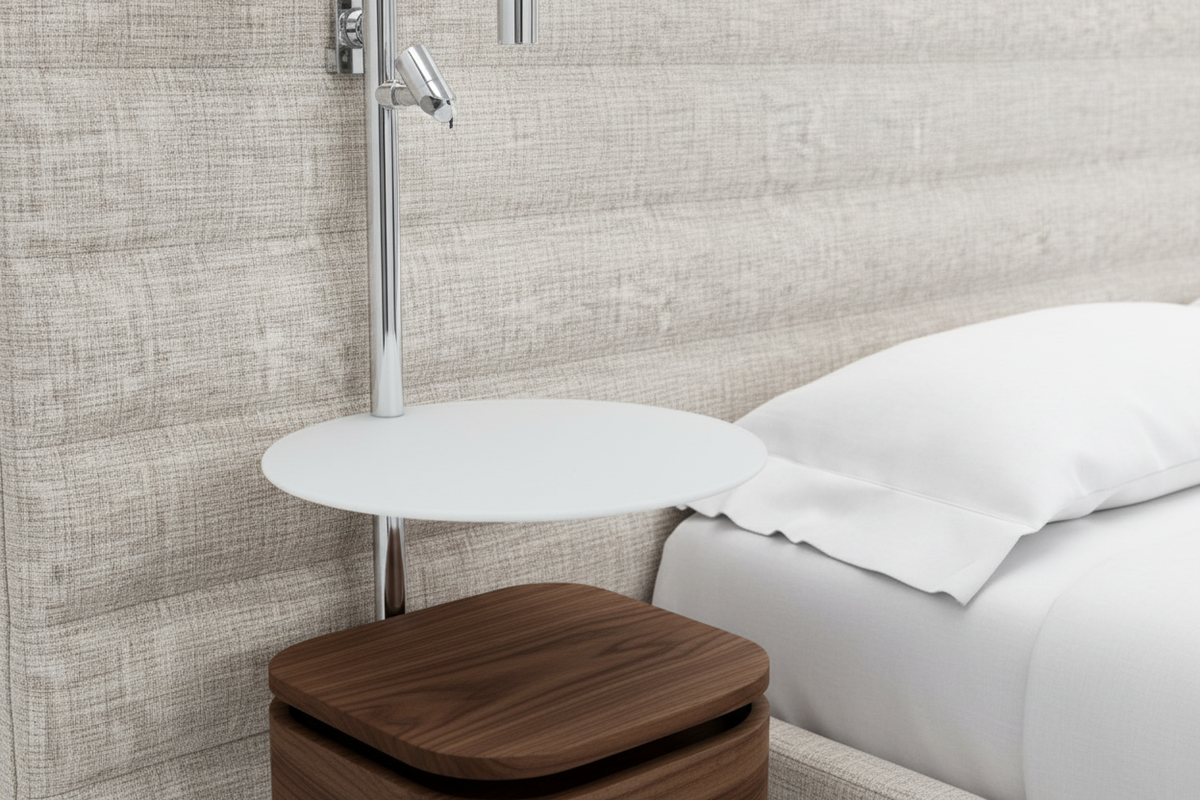Hotel Bed – Close-Up Detail