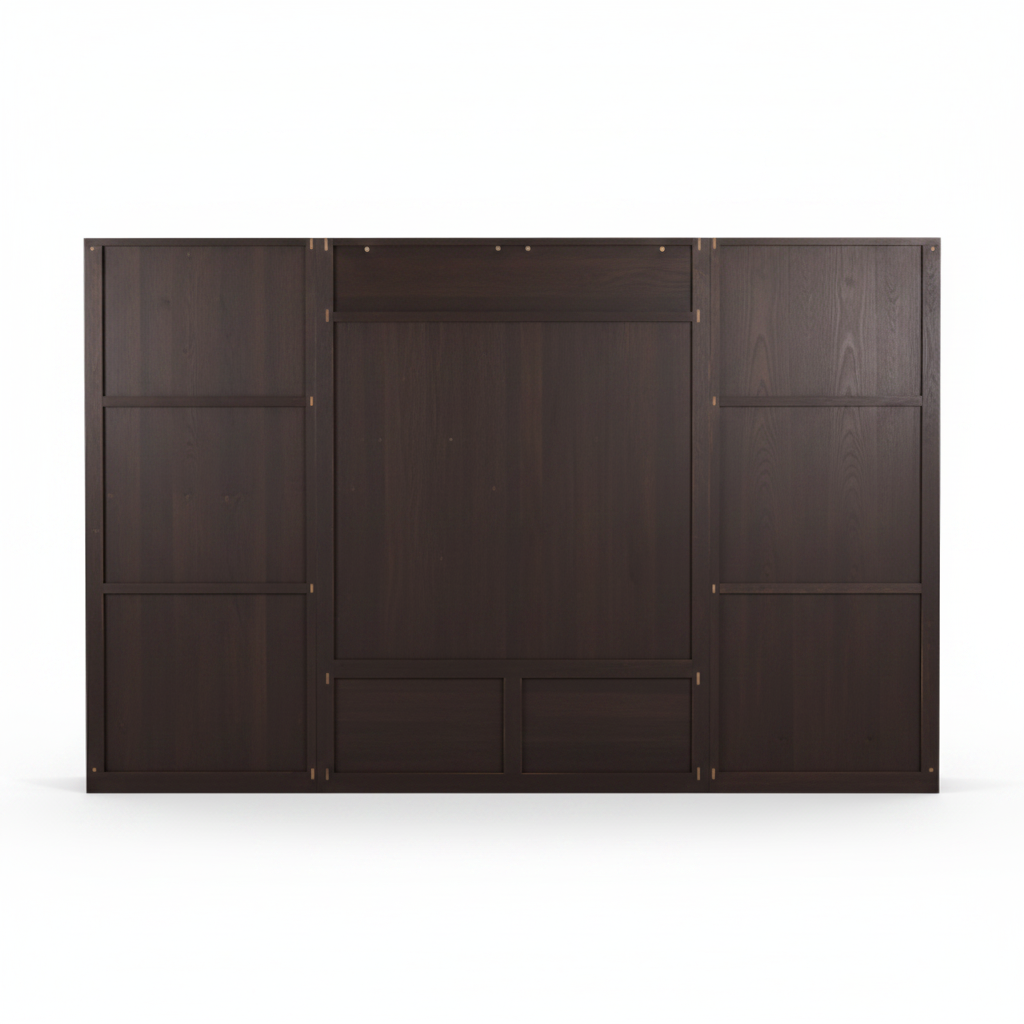 Corvara Wall System back panel construction detail