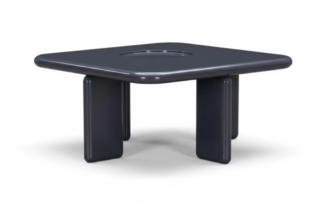 Quadrus Square Coffee Table back view