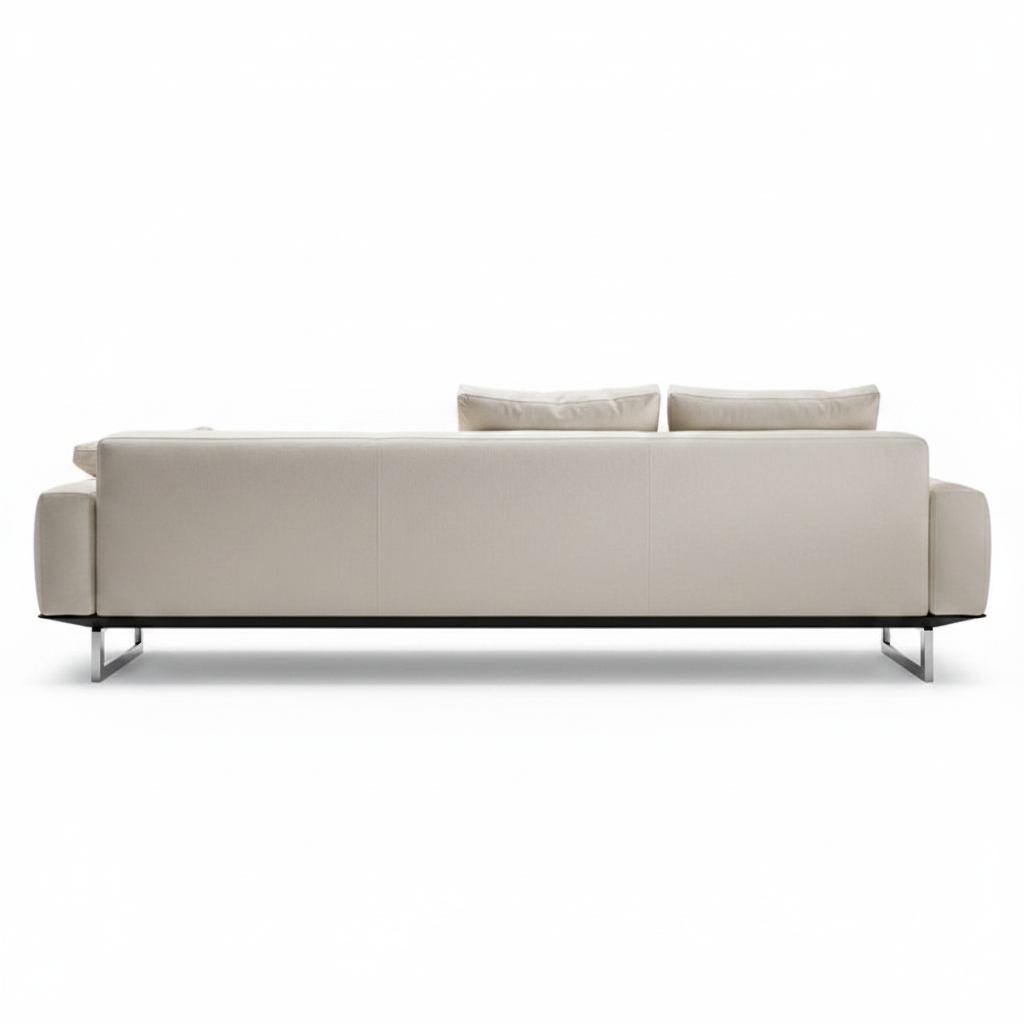 Lenis 4-seater sofa — back view