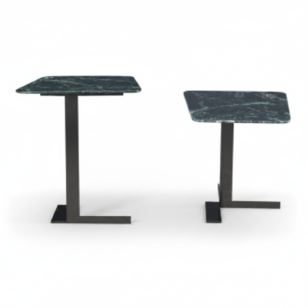 Latus Laptop Table back view, white background