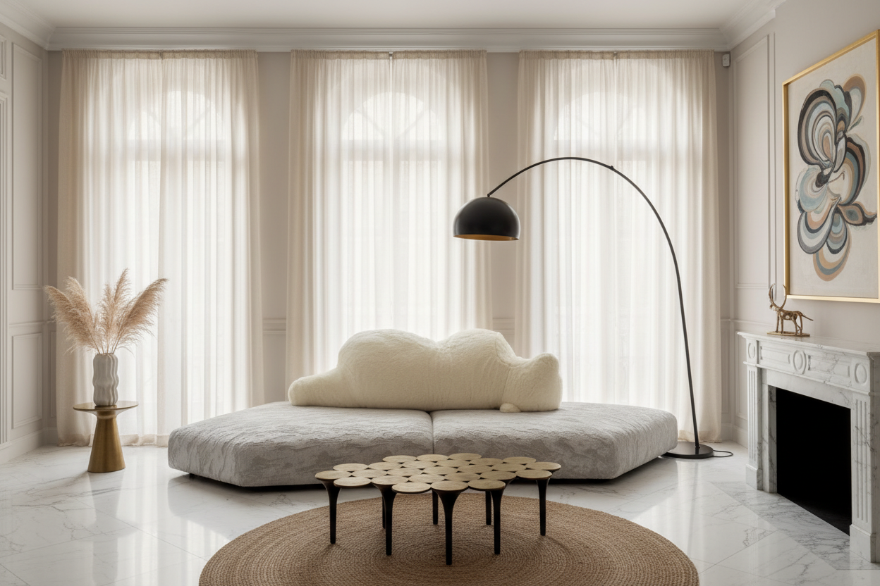 Nimbus sofa in full interior context