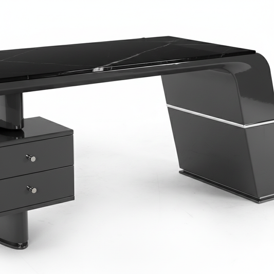 Cascade Executive Desk — close-up detail