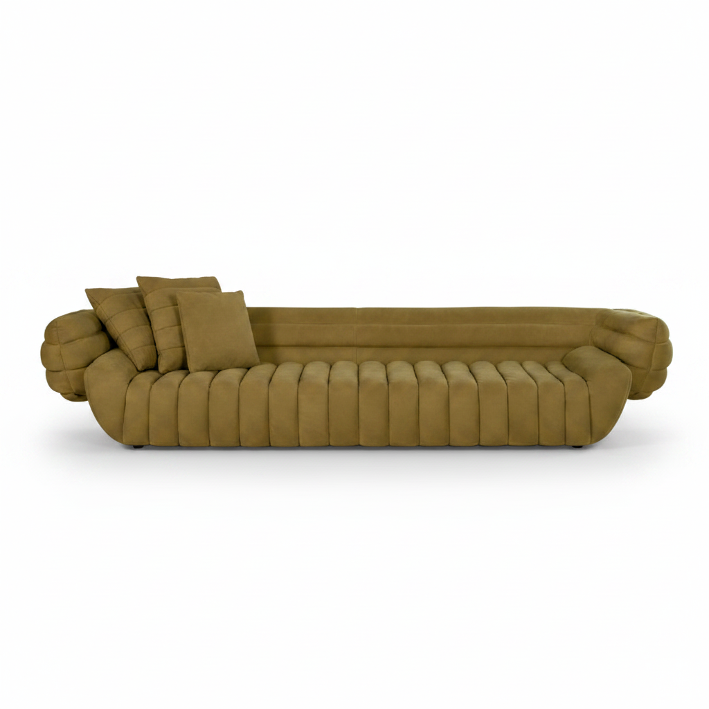 Stria sofa side view