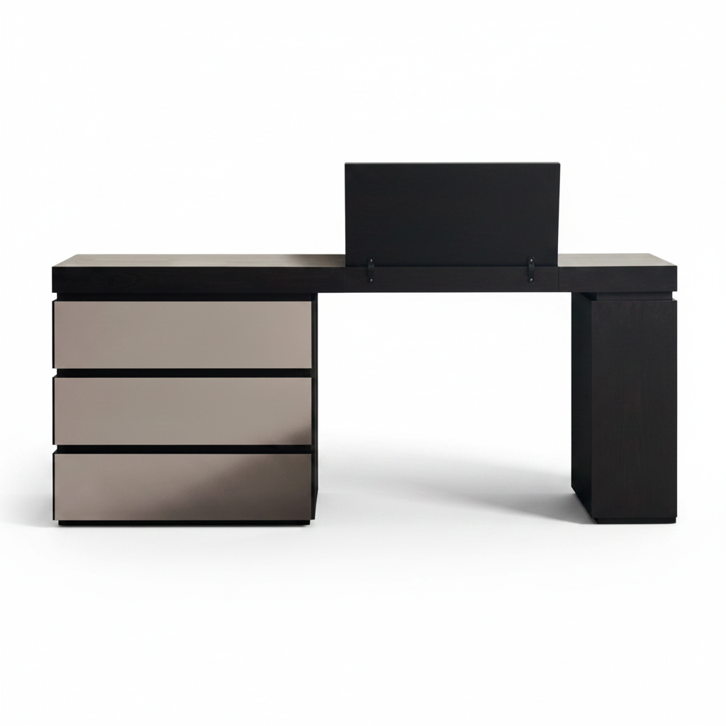 Back view of Lumière dressing table