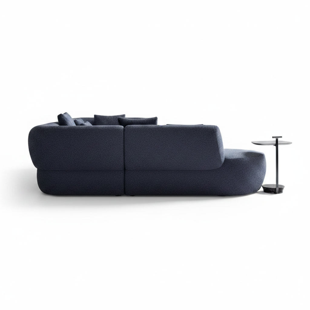 Orbis L-shape modular sectional sofa — side profile