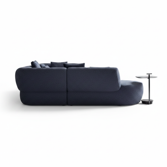 Orbis L-shape modular sectional sofa — side profile