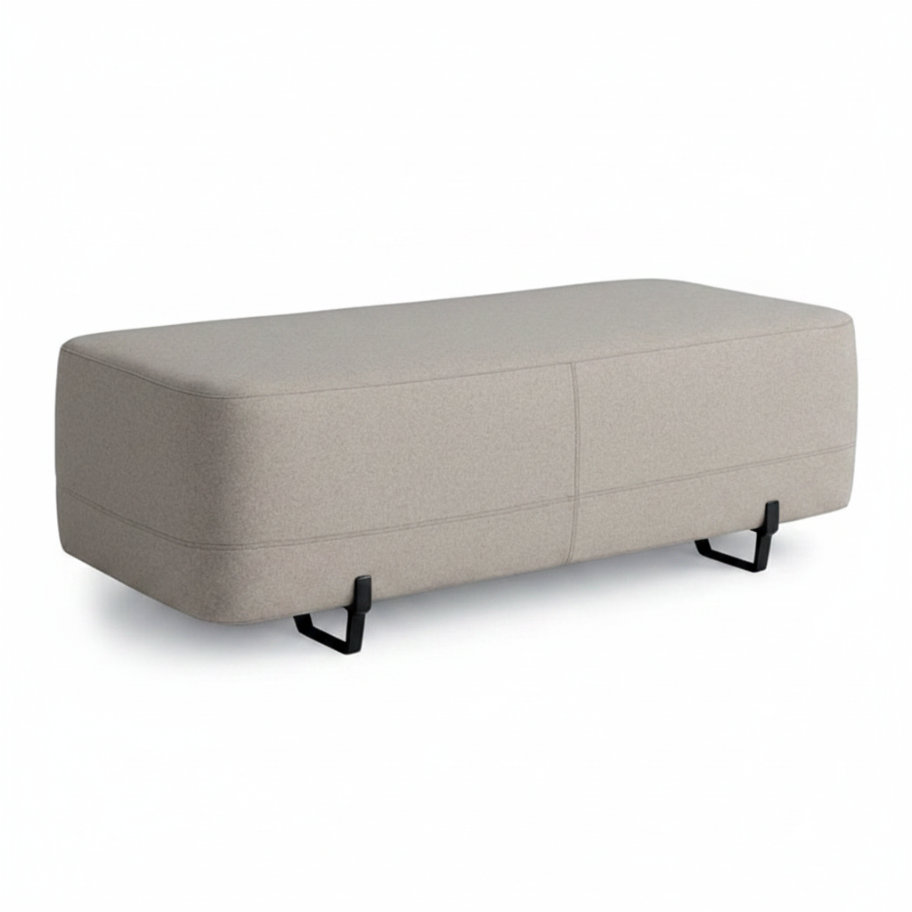 Back view of the Sero Ottoman