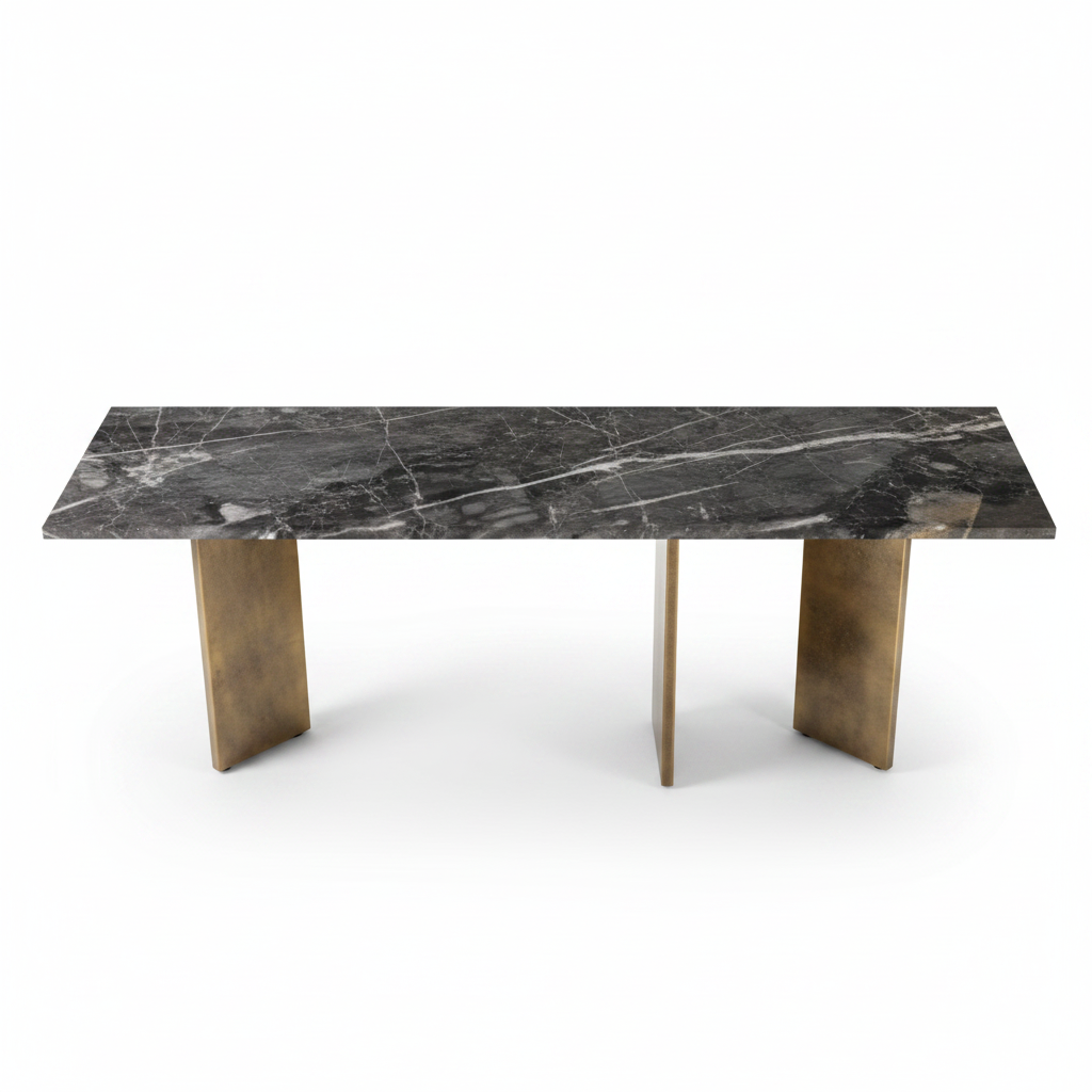 Aurum Console Table — top view