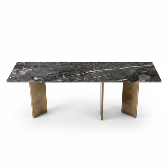Aurum Console Table — top view