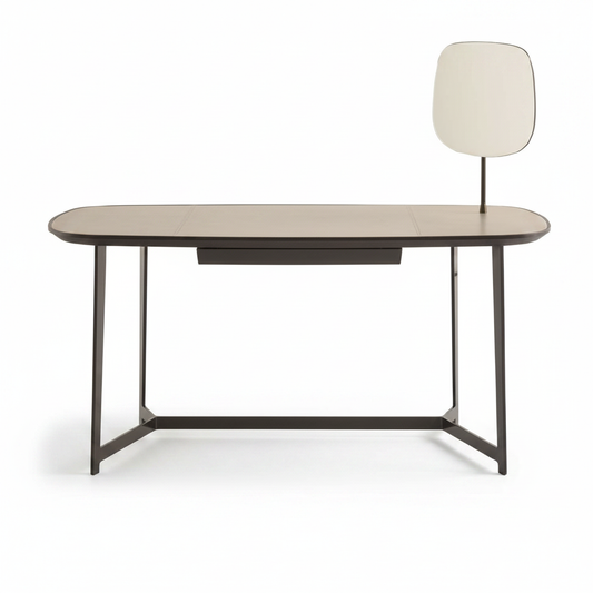 Side profile view of Ovale dressing table