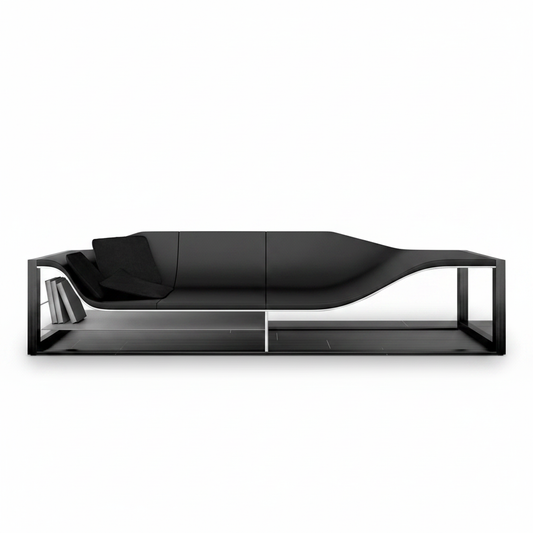 Linea Wave Sofa — side profile