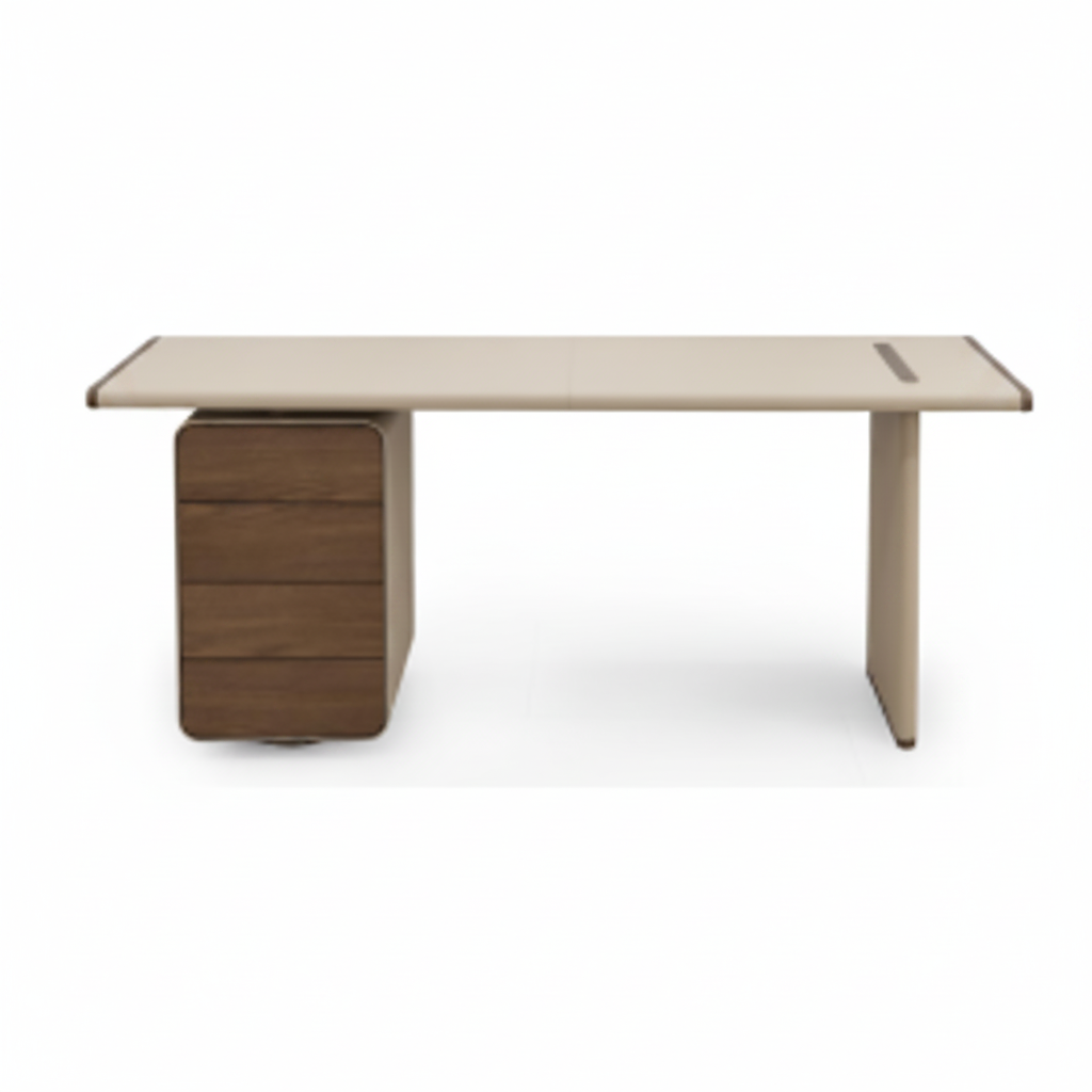 Lume Executive Desk — top view