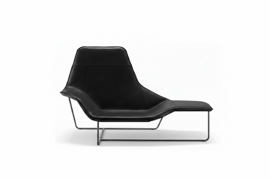 Luno Chaise Lounge Chair — side profile