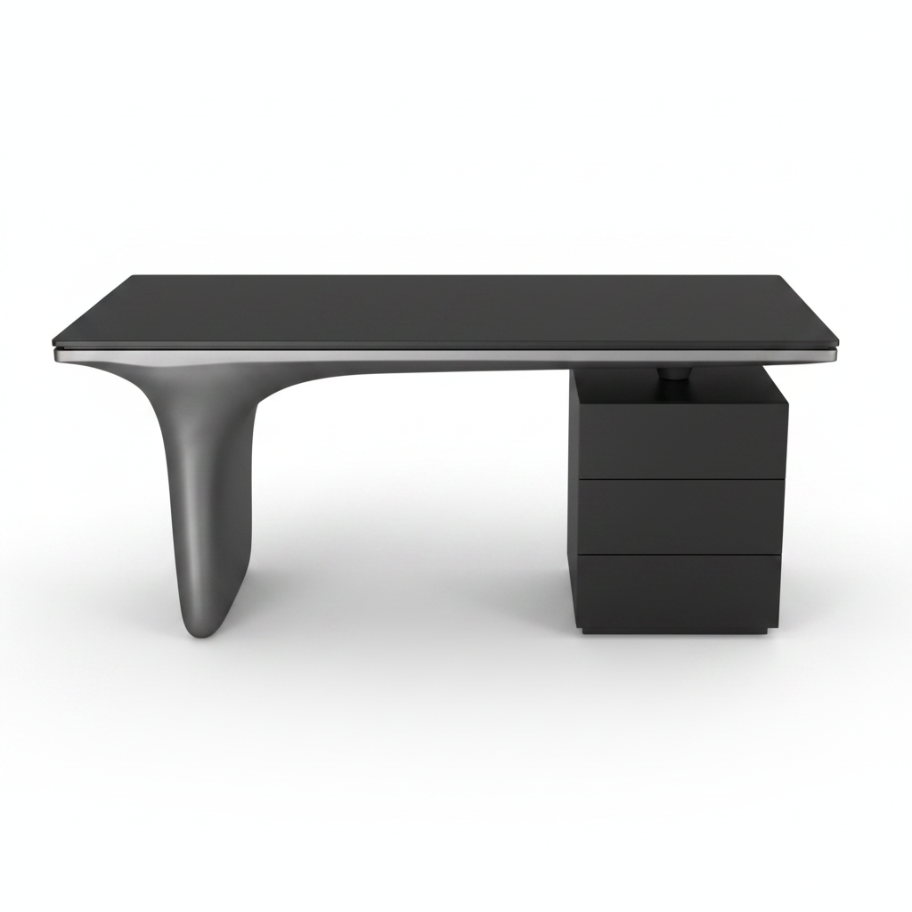 Volta Executive Desk — top view