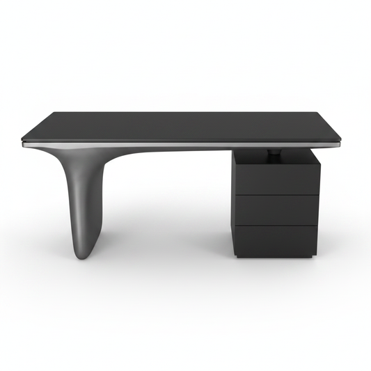 Volta Executive Desk — top view