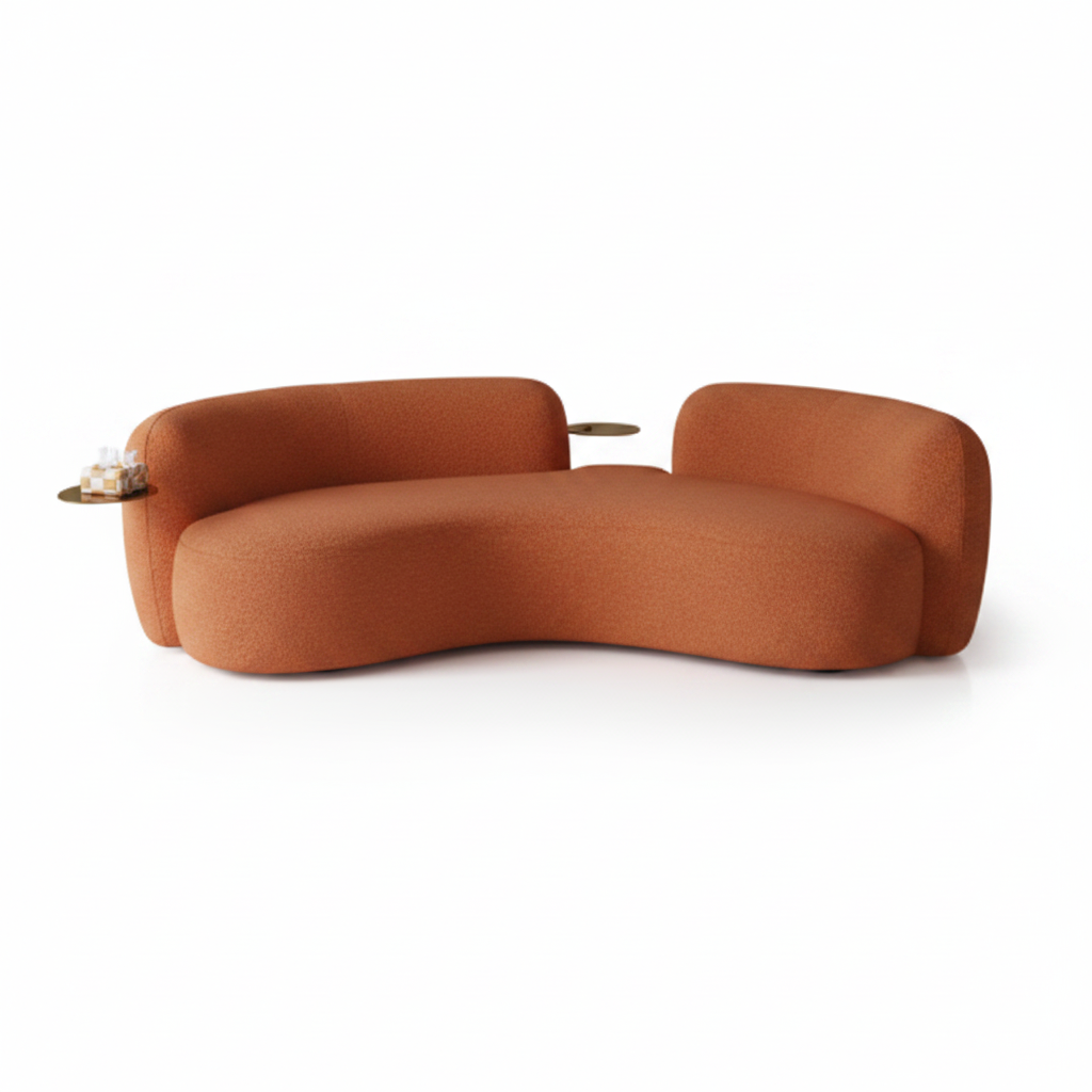 Lunara sofa – Terracotta