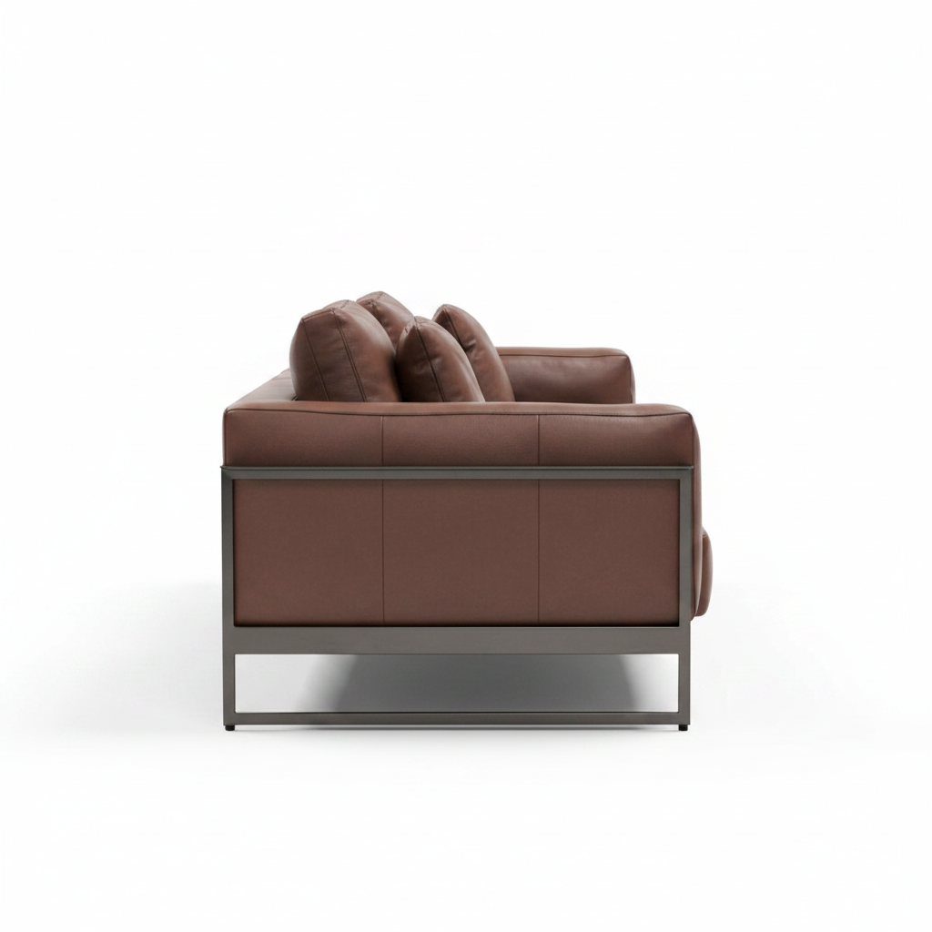 Ferrox sofa side view