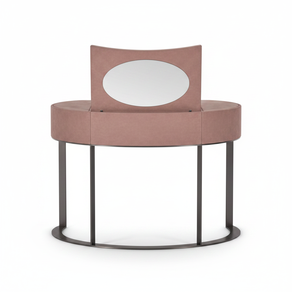 Back view of Luna dressing table