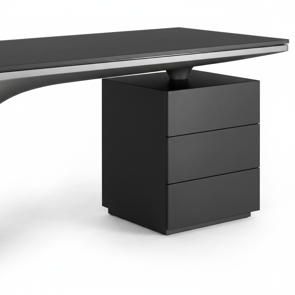 Volta Executive Desk — close-up detail