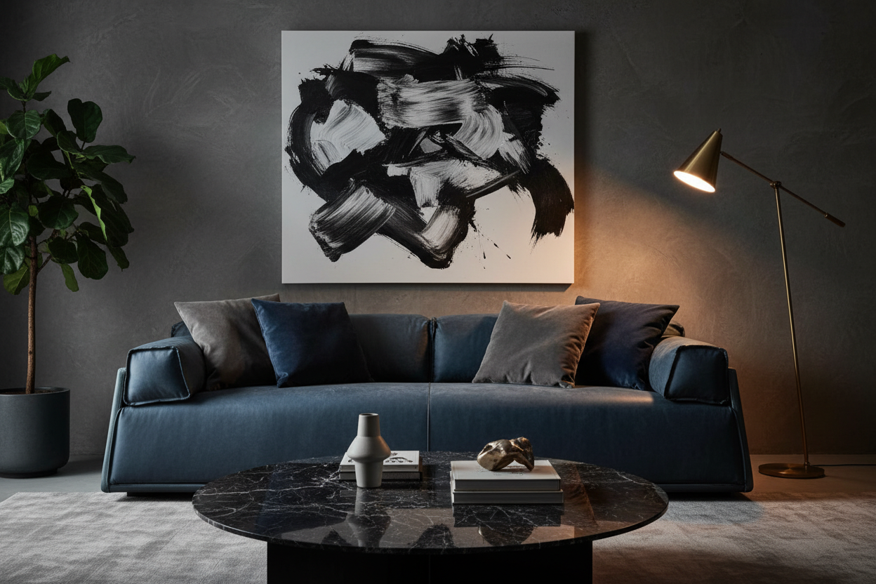 Ferro 4-seater sofa — interior lifestyle context