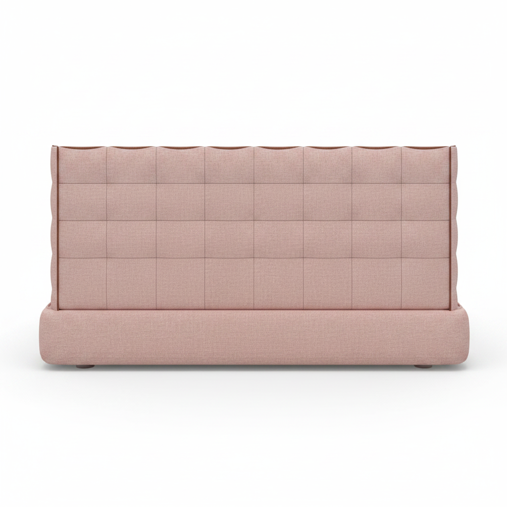Aurore king bed — back view