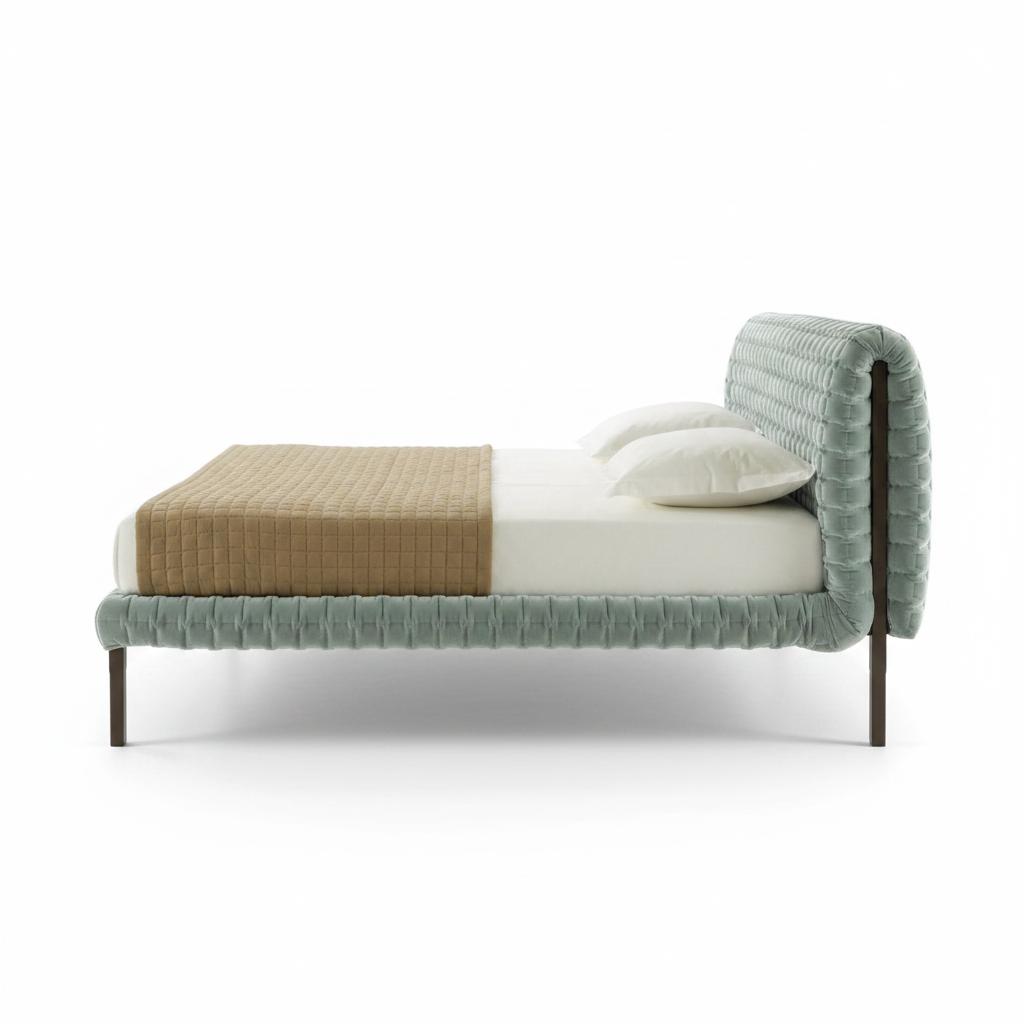 Trama king bed — side profile