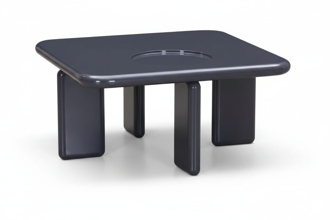 Quadrus Square Coffee Table side view