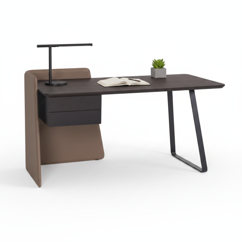 Sella Desk — styled with accessories
