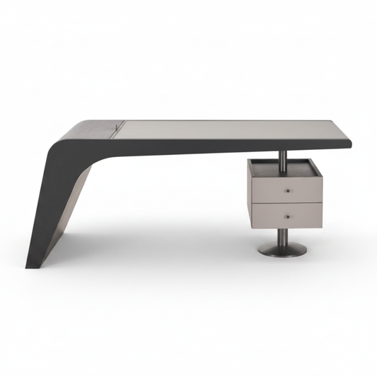 Incline Executive Desk — top view