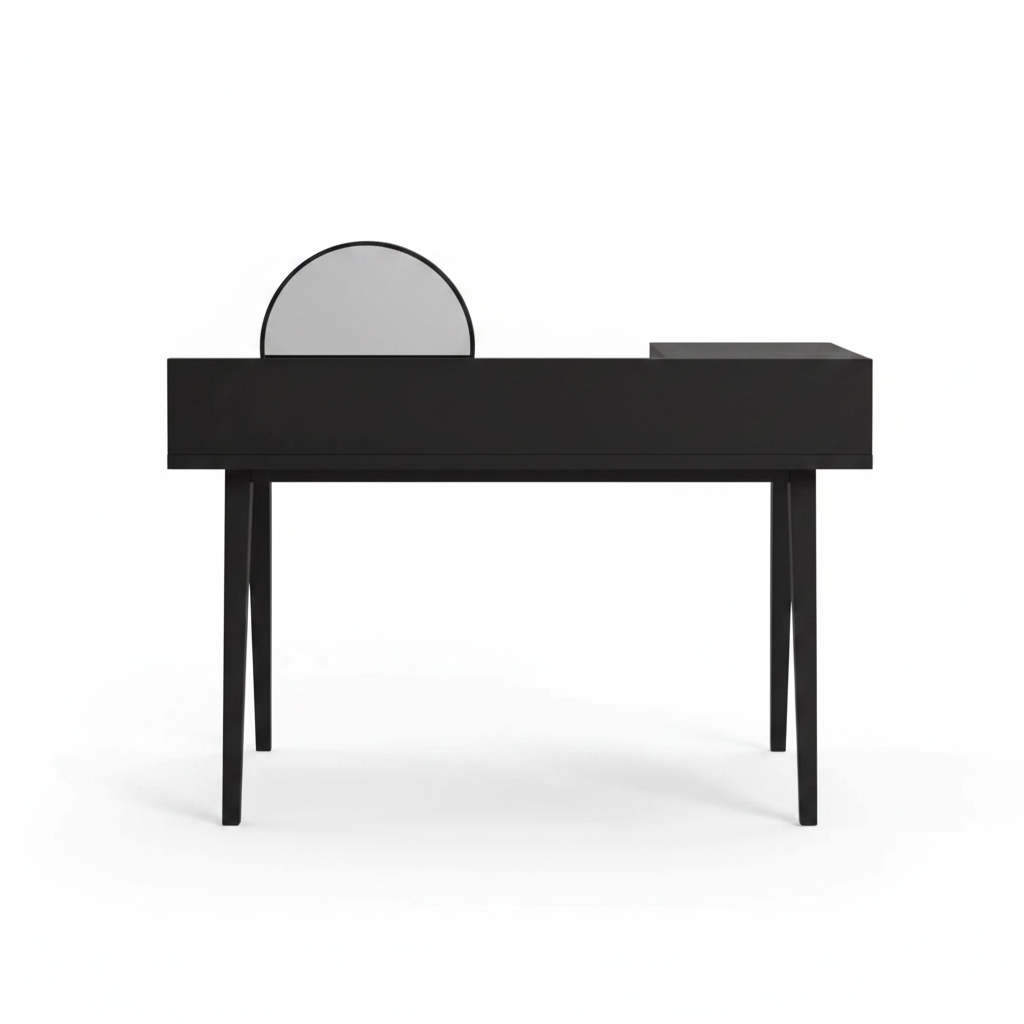 Back view of Noir dressing table