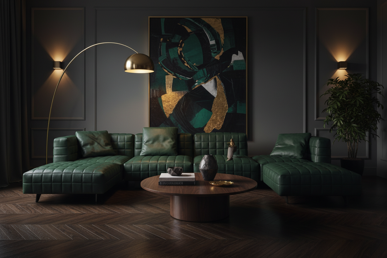 Selva modular sofa system — interior lifestyle context