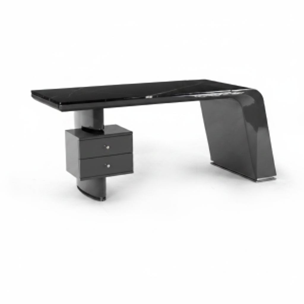 Cascade Executive Desk — top view