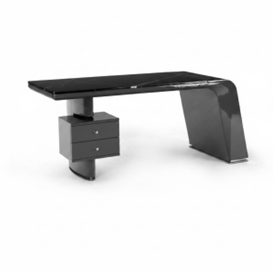 Cascade Executive Desk — top view