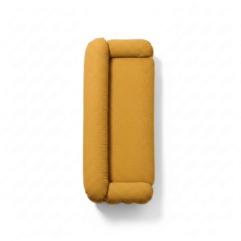 Aurven sofa top view