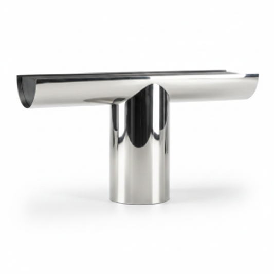 Luno Console Table — side profile view
