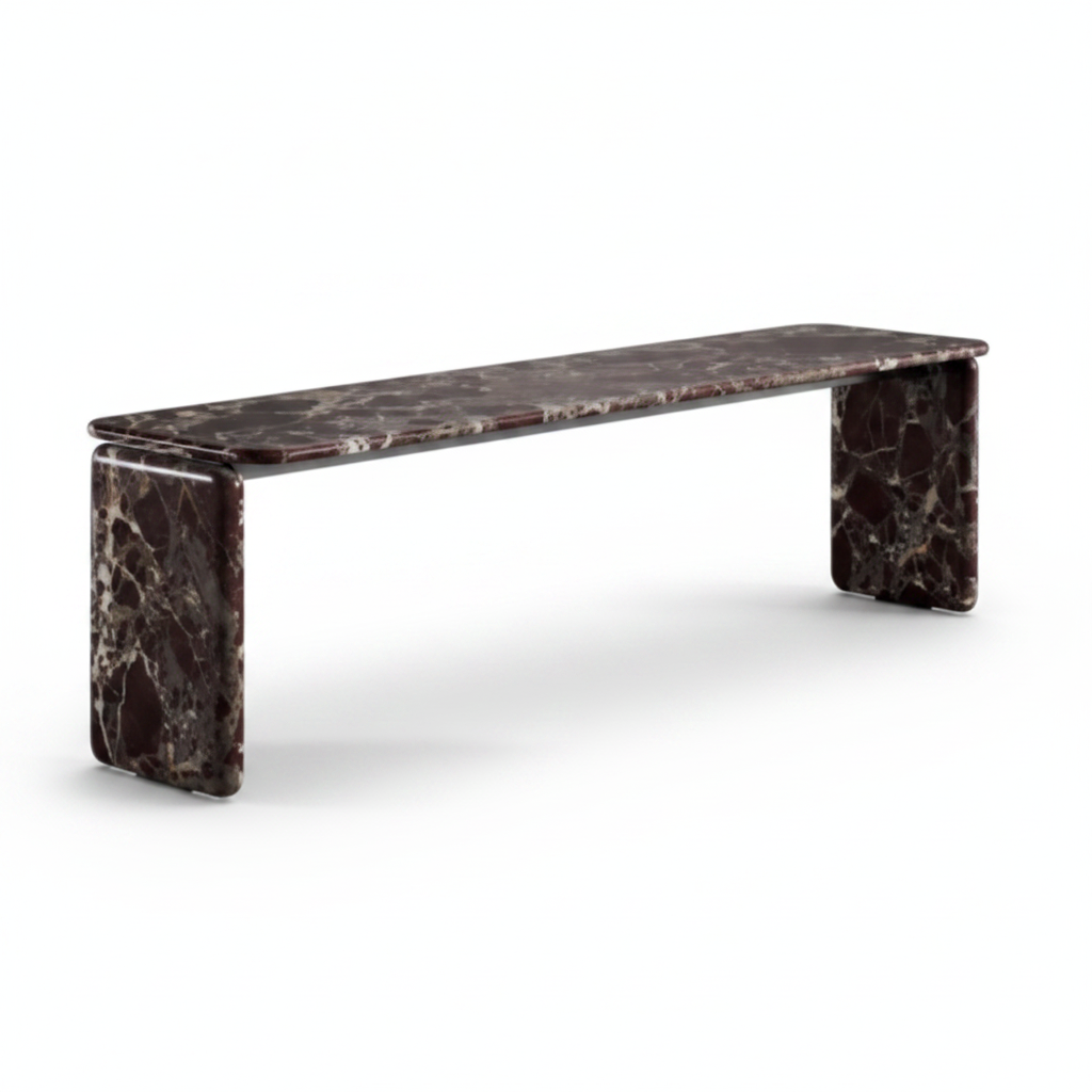 Verano Console Table — side profile view
