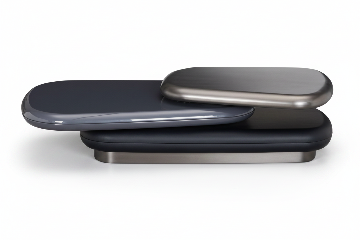 Stratō Dual-Layer Pill Coffee Table side view