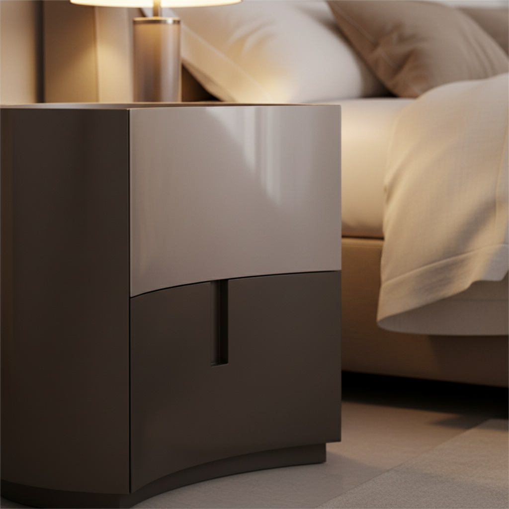 Mezza Bedside Table